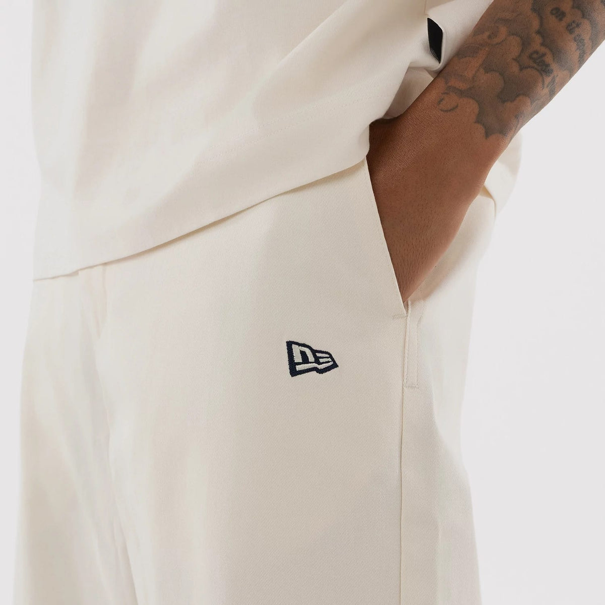 New York Yankees MLB Cream Woven Chinos-klyvox