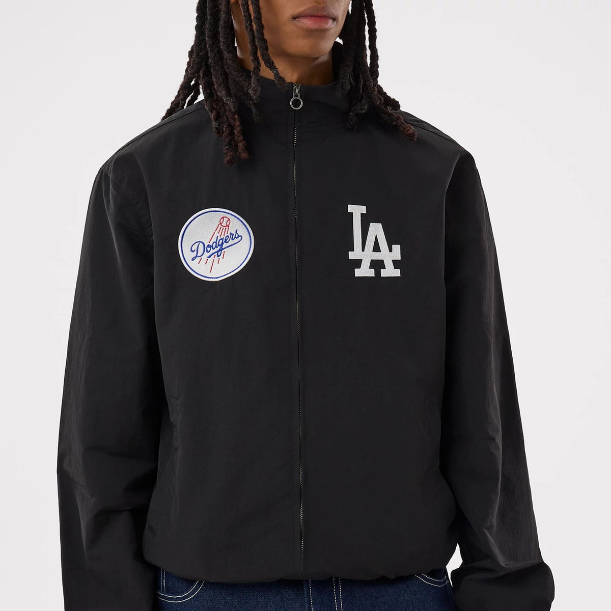 LA Dodgers MLB Black Sports Jacket-klyvox