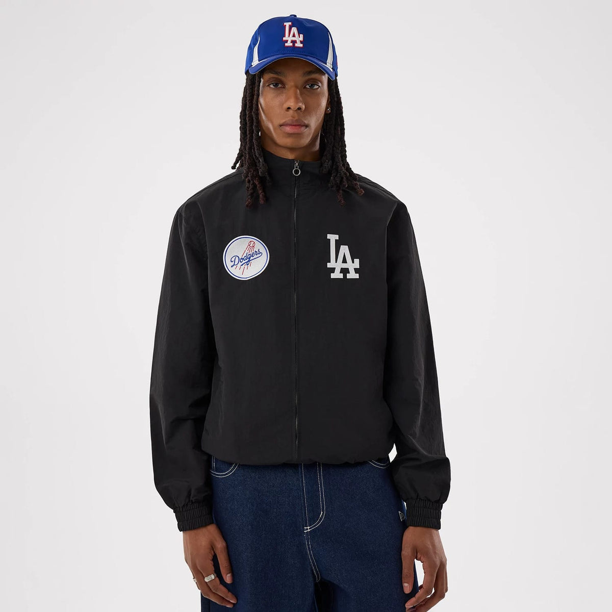 LA Dodgers MLB Black Sports Jacket-klyvox