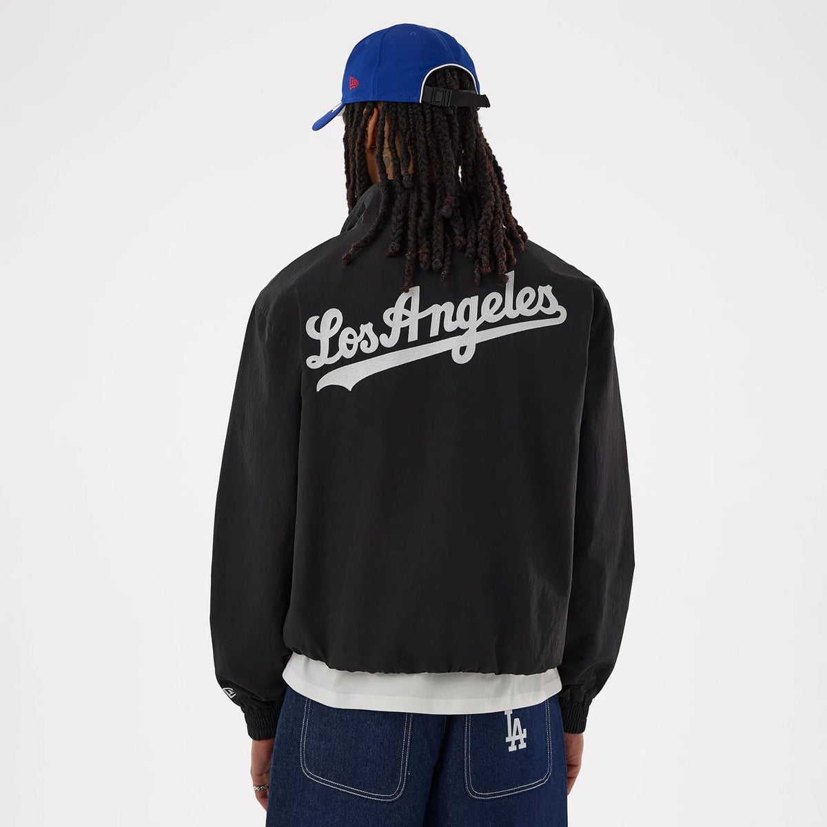 LA Dodgers MLB Black Sports Jacket-klyvox