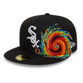 Chicago White Sox MLB Storm Pattern Black 59FIFTY Fitted Cap-klyvox