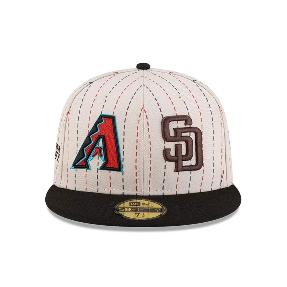 Dueling League MLB Mexico City Series 2026 Light Beige 59FIFTY Fitted Cap-klyvox