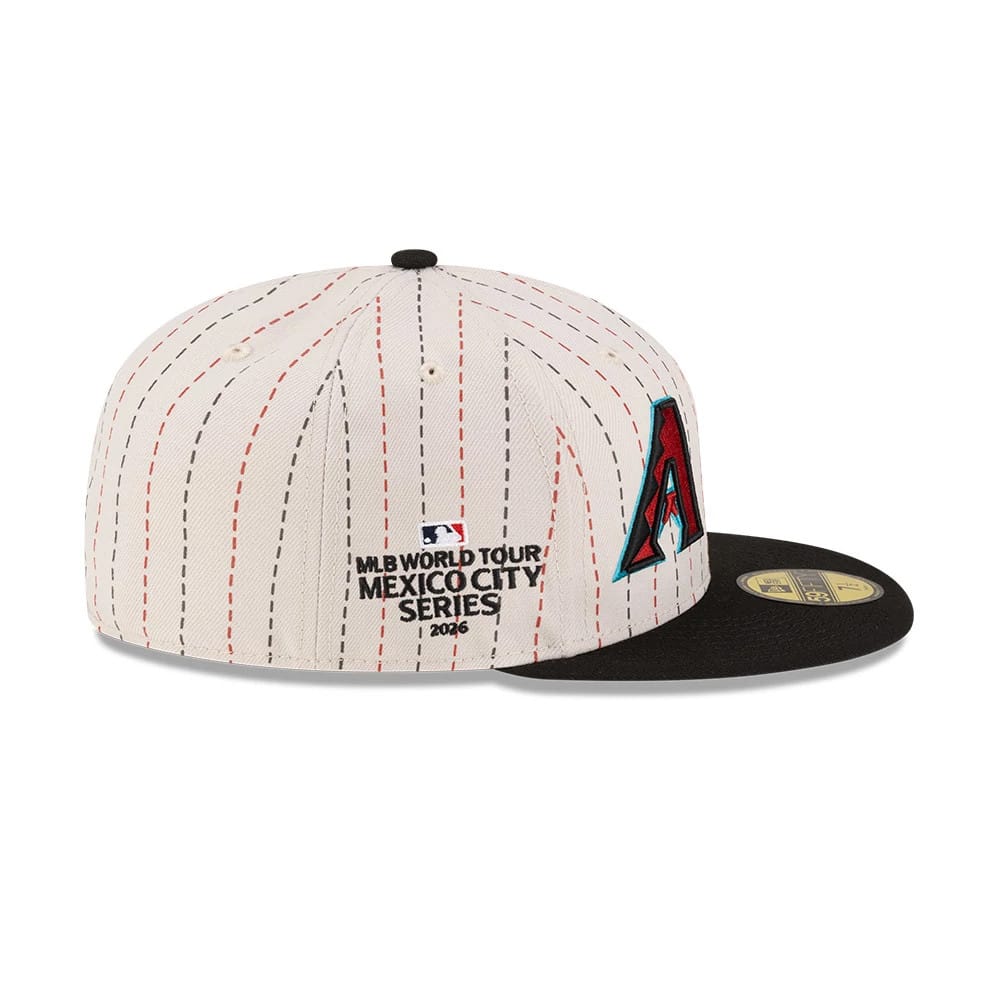 Dueling League MLB Mexico City Series 2026 Light Beige 59FIFTY Fitted Cap-klyvox