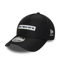 New Era Rubber Patch Black 39THIRTY M-Crown A-Frame Stretch Fit Cap-klyvox
