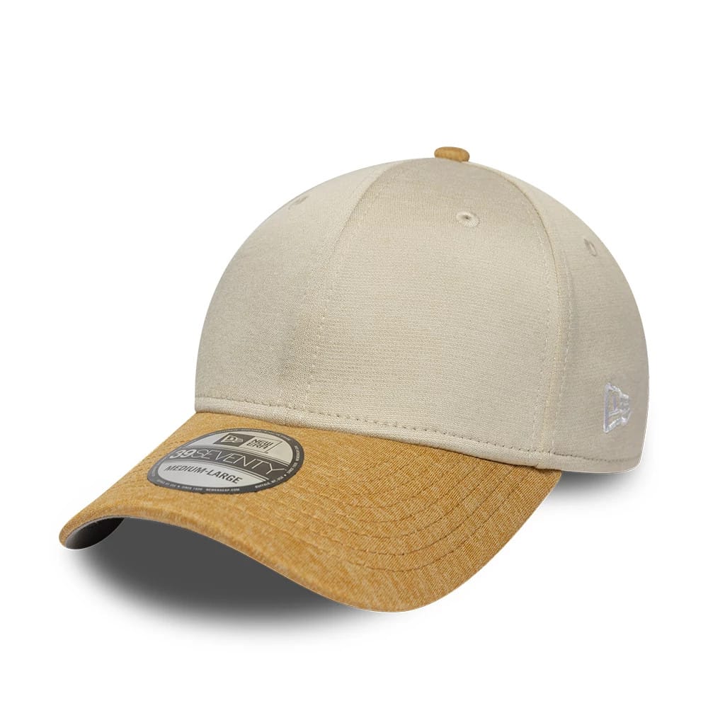 New Era 2 Tone Cream  39SEVENTY Stretch Fit Cap-klyvox