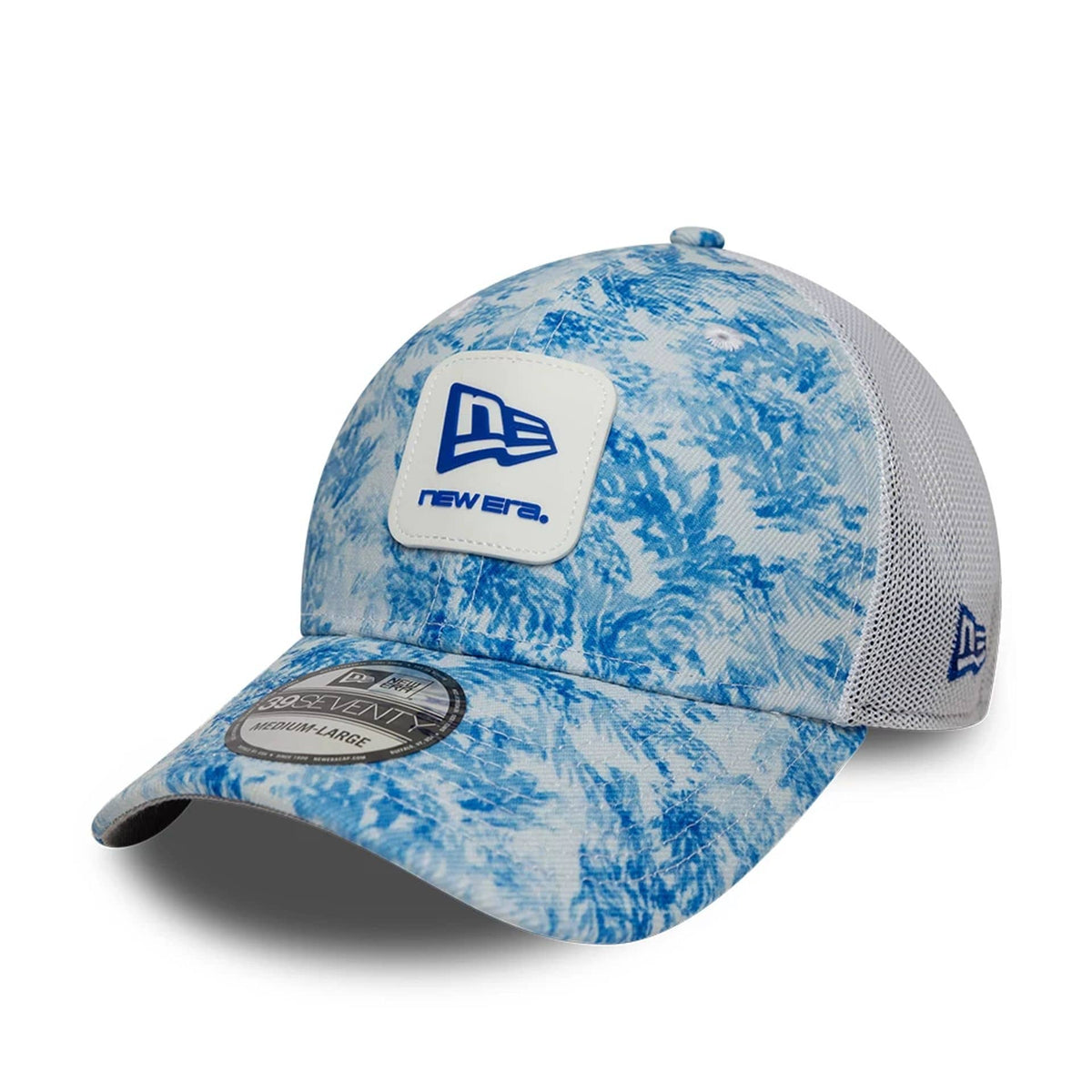 New Era Floral Blue 39SEVENTY Stretch Fit Cap-klyvox