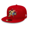 Philadelphia 76ers NBA Hardwood Classic Red 59FIFTY Fitted Cap-klyvox