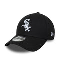 Chicago White Sox MLB Classic Black 39THIRTY Stretch Fit Cap-klyvox