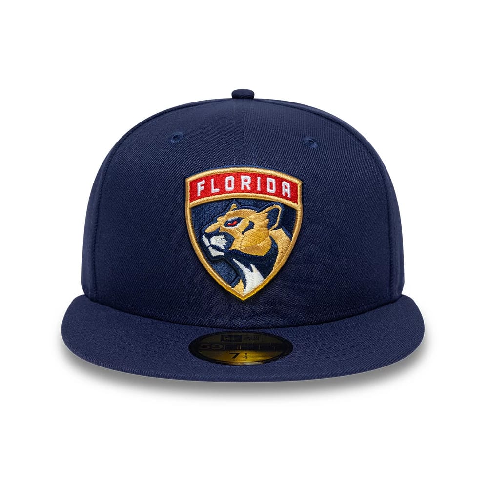 Florida Panthers NHL Navy 59FIFTY Fitted Cap-klyvox