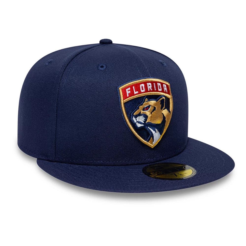 Florida Panthers NHL Navy 59FIFTY Fitted Cap-klyvox