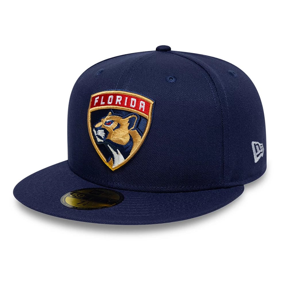 Florida Panthers NHL Navy 59FIFTY Fitted Cap-klyvox