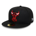Bulls NBA Hardwood Classic Black 59FIFTY Fitted Cap-klyvox