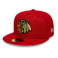 Chicago Blackhawks NHL Basic Red 59FIFTY Fitted Cap-klyvox