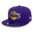 LA Lakers NBA Purple 9FIFTY Snapback Adjustable Cap-klyvox
