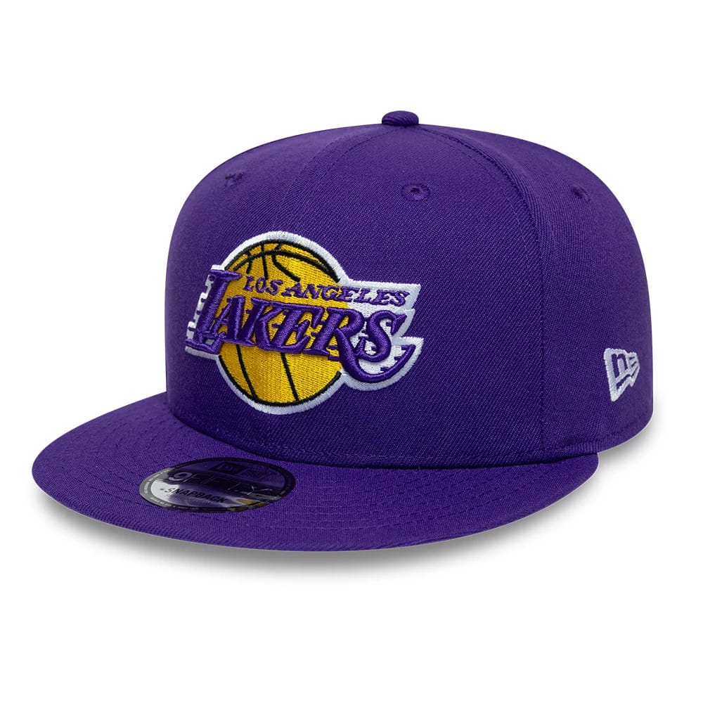 LA Lakers NBA Purple 9FIFTY Snapback Adjustable Cap-klyvox