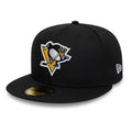 Pittsburgh Penguins NHL Basic Black 59FIFTY Fitted Cap-klyvox