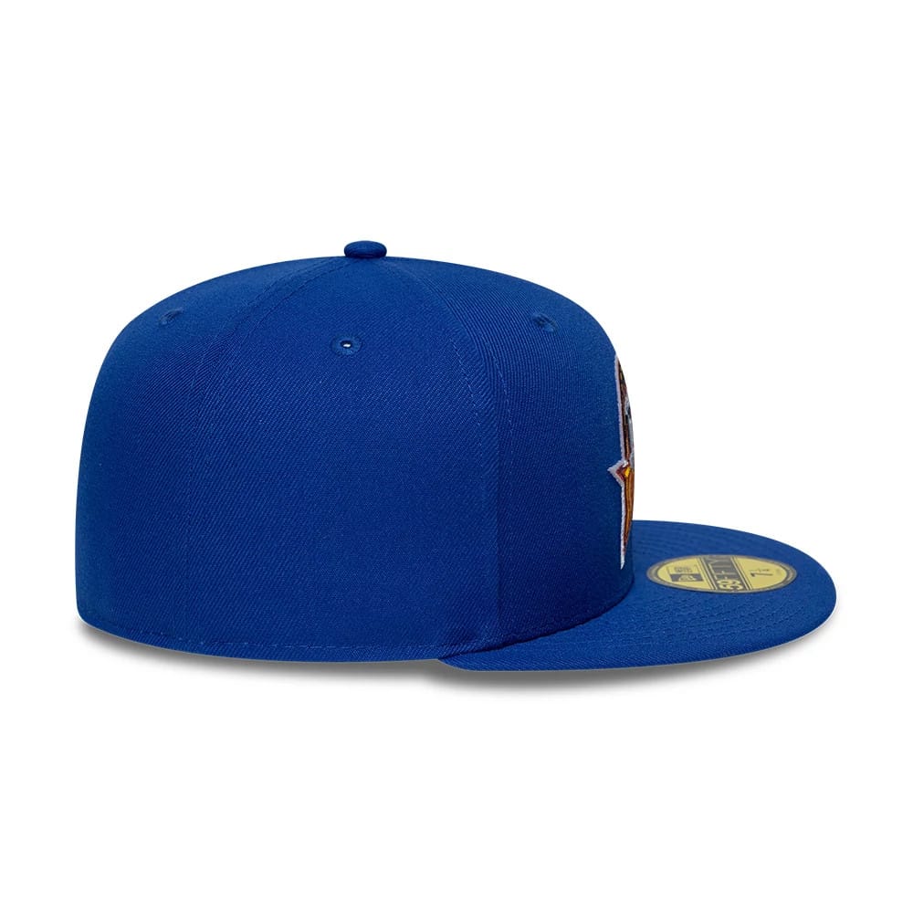 Golden State Warriors NBA Hardwood Classic Blue 59FIFTY Fitted Cap-klyvox