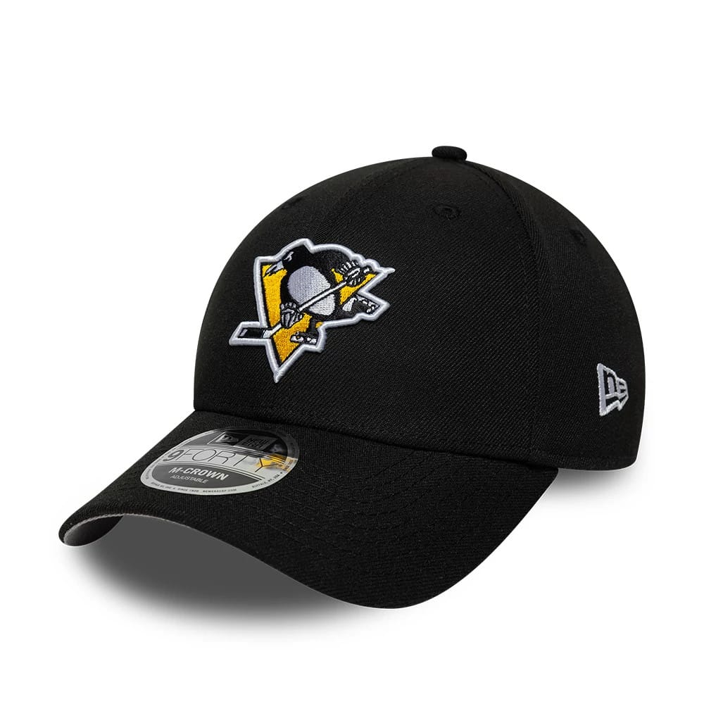 Pittsburgh Penguins NHL Team Black 9FORTY M-Crown Adjustable Cap-klyvox
