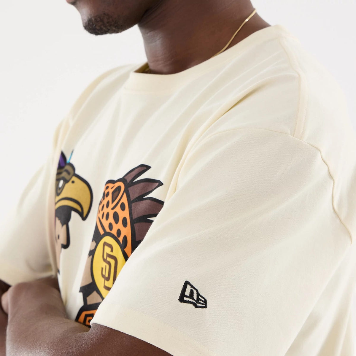 Dueling Logo MLB Mexico City Series 2026 Cream T-Shirt-klyvox