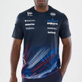 Williams GB Race Special Tech Navy T-Shirt-klyvox