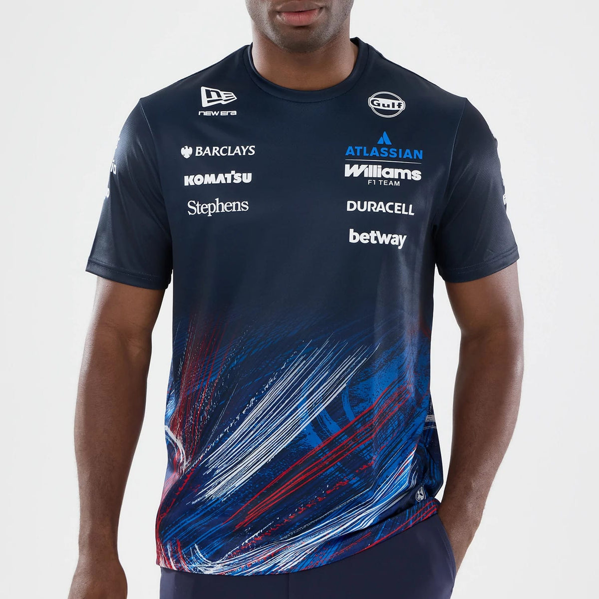 Williams GB Race Special Tech Navy T-Shirt-klyvox