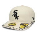 Chicago White Sox MLB Baseball Stitch Cream Retro Crown 59FIFTY Fitted Cap-klyvox