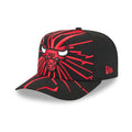 Chicago Bulls NBA Shattered Black 9FORTY A-Frame Adjustable Cap-klyvox