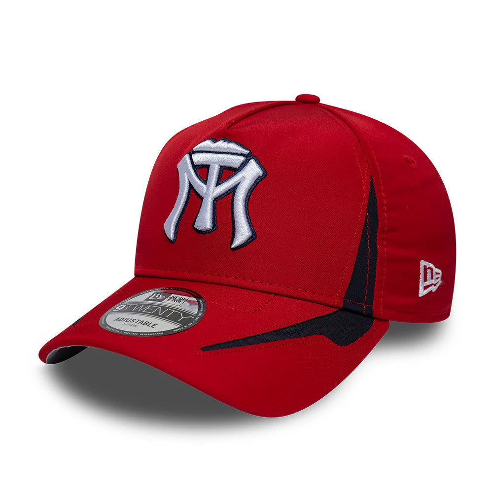 Sultanes De Monterrey LMB Panel Red 9TWENTY A-Frame Adjustable Cap-klyvox
