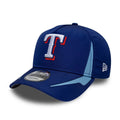 Texas Rangers MLB Panel Dark Blue 9TWENTY A-Frame Adjustable Cap-klyvox