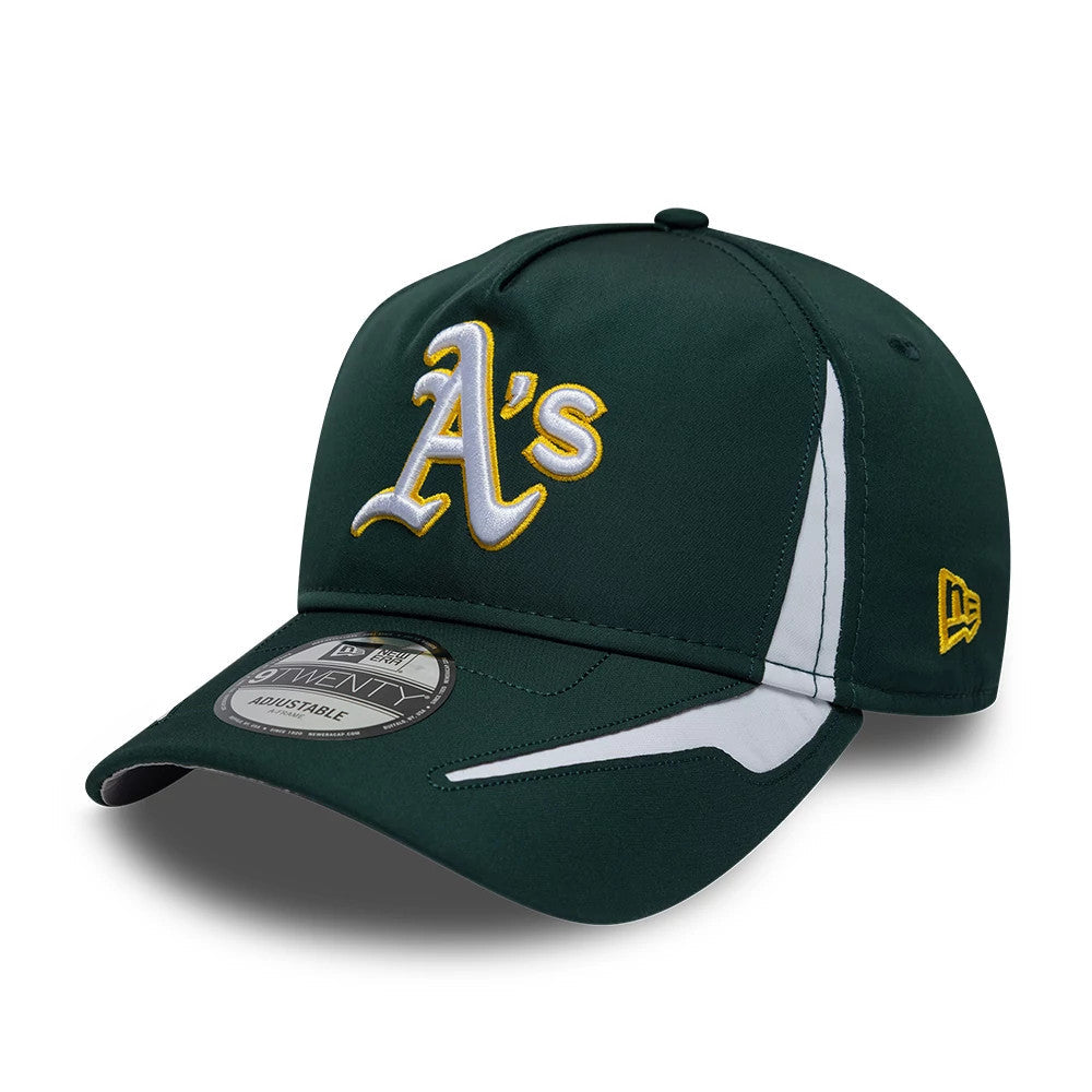 Athletics MLB Panel Dark Green 9TWENTY A-Frame Adjustable Cap-klyvox
