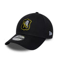 Chelsea FC Lion Crest Retro Goal Keeper Black 9FORTY Adjustable Cap-klyvox