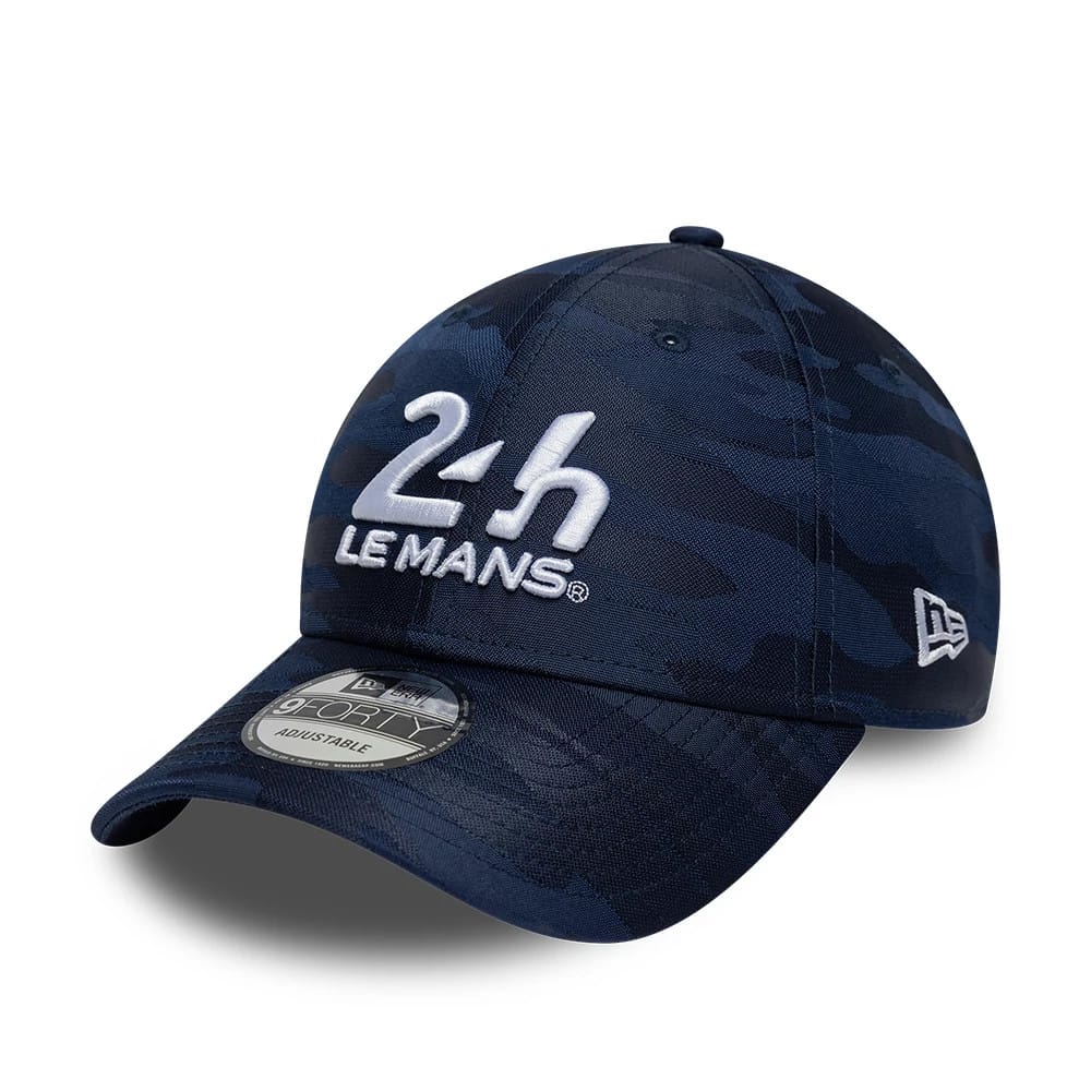 24HR Le Mans Camo Dark Blue 9FORTY Adjustable Cap-klyvox