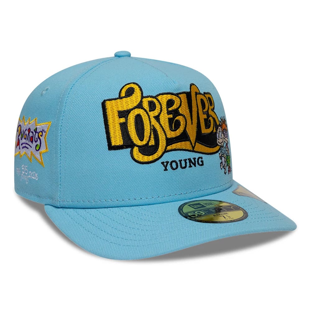 Rugrats Pastel Blue 59FIFTY A-Frame Fitted Cap-klyvox