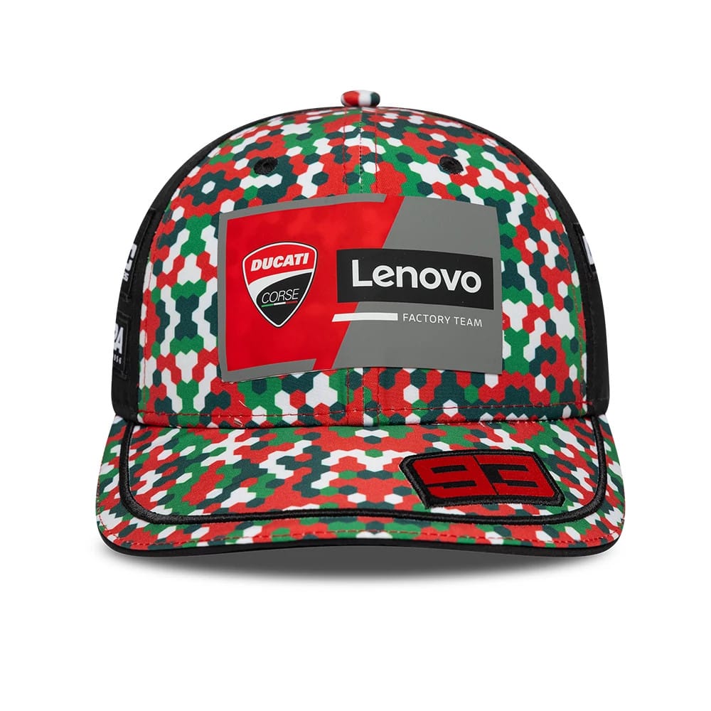 Ducati Motor Replica Marc Márquez Mugello Race Special Multicolor 9FIFTY Low Profile Adjustable Cap-klyvox