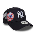 New York Yankees MLB Patch Navy 9FORTY A-Frame Trucker Adjustable Cap-klyvox
