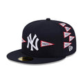 New York Yankees MLB X Spike Lee Flags Navy 59FIFTY Fitted Cap-klyvox