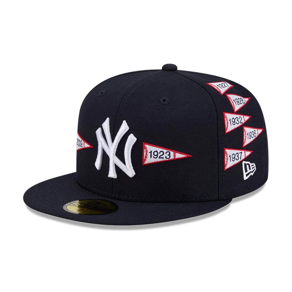 New York Yankees MLB X Spike Lee Flags Navy 59FIFTY Fitted Cap-klyvox