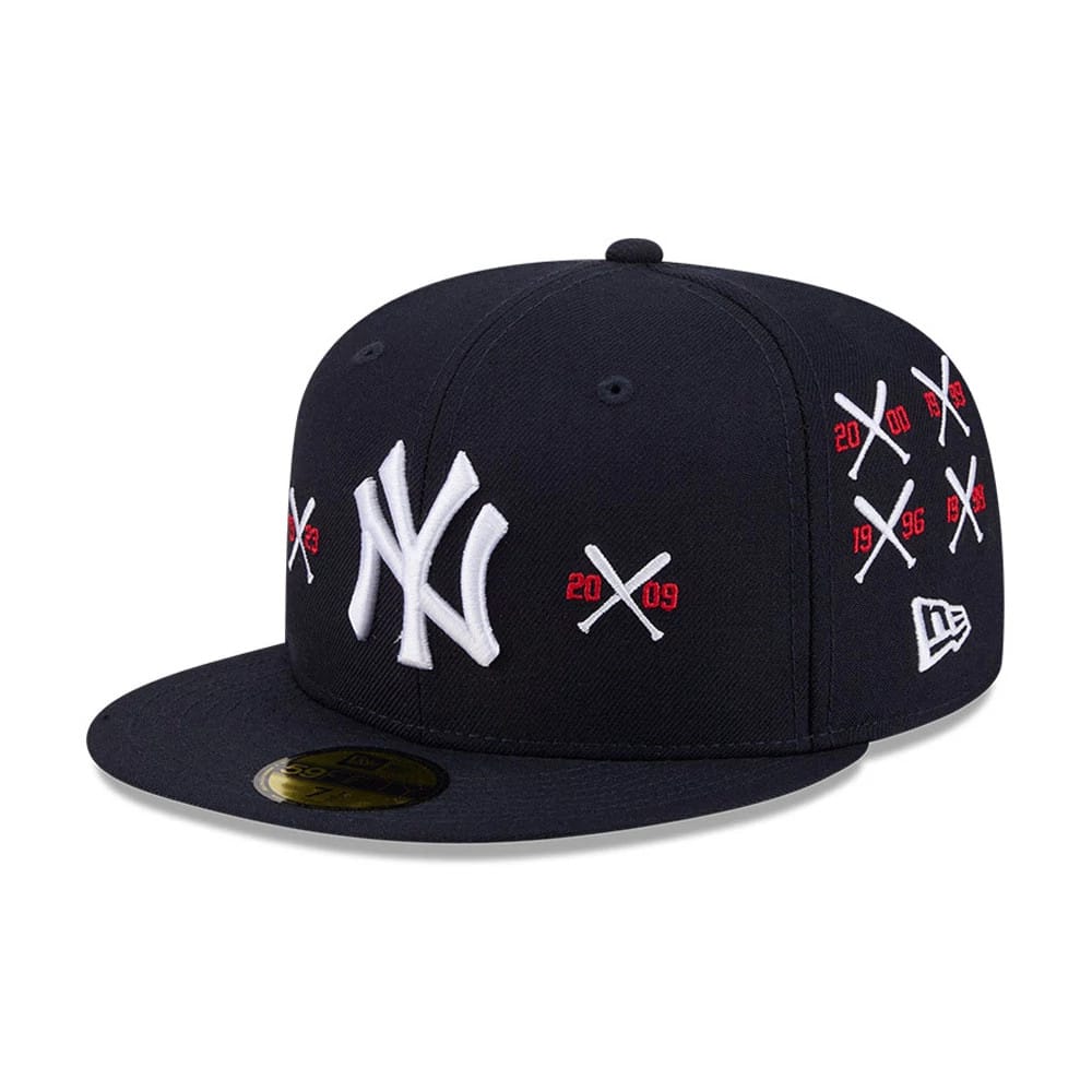 Yankees MLB X Spike Lee Crossed Bats Navy 59FIFTY Fitted Cap-klyvox