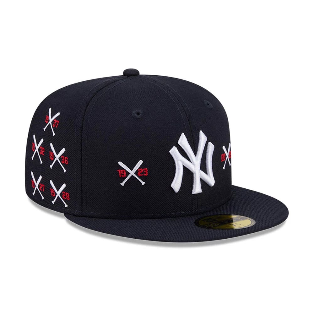 Yankees MLB X Spike Lee Crossed Bats Navy 59FIFTY Fitted Cap-klyvox