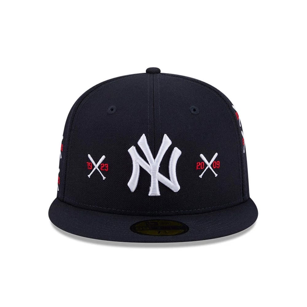 Yankees MLB X Spike Lee Crossed Bats Navy 59FIFTY Fitted Cap-klyvox