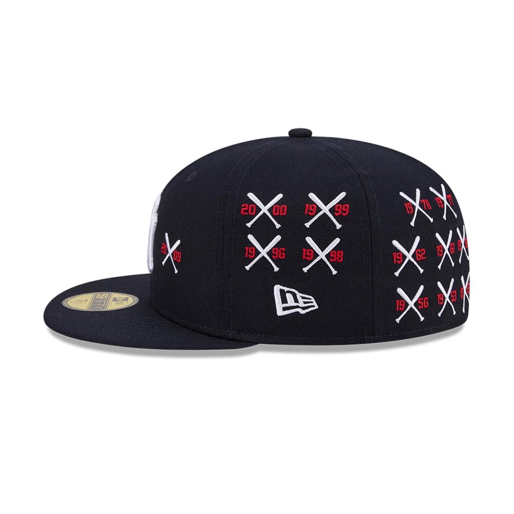 Yankees MLB X Spike Lee Crossed Bats Navy 59FIFTY Fitted Cap-klyvox