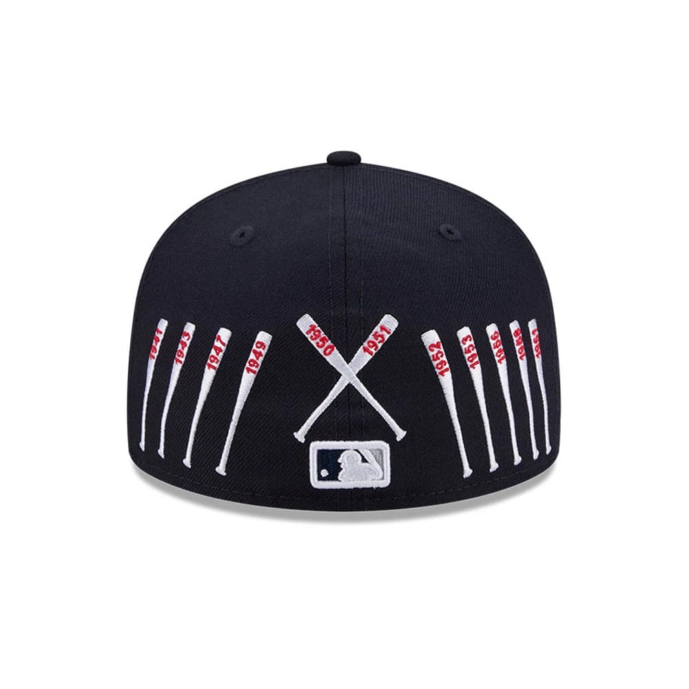 Yankees MLB X Spike Lee Baseball Bats Navy 59FIFTY Fitted Cap-klyvox
