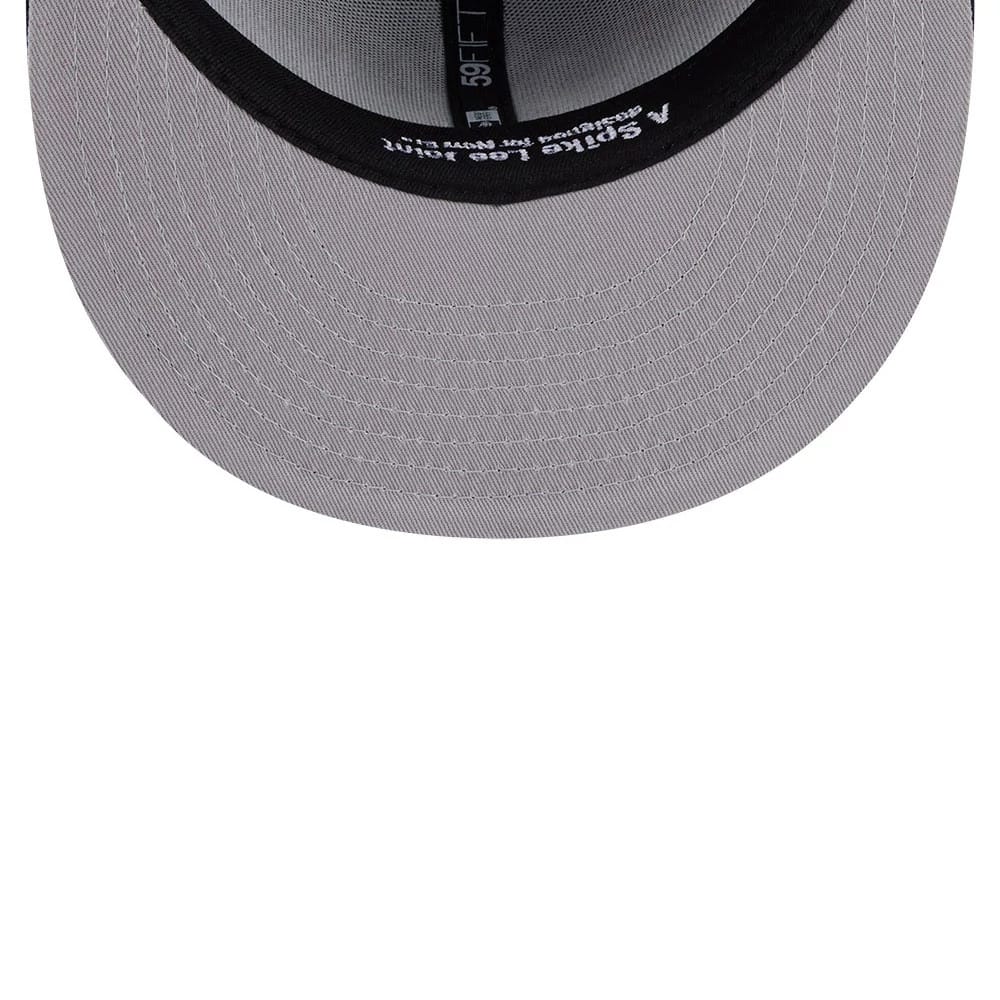 Yankees MLB X Spike Lee Baseball Bats Navy 59FIFTY Fitted Cap-klyvox