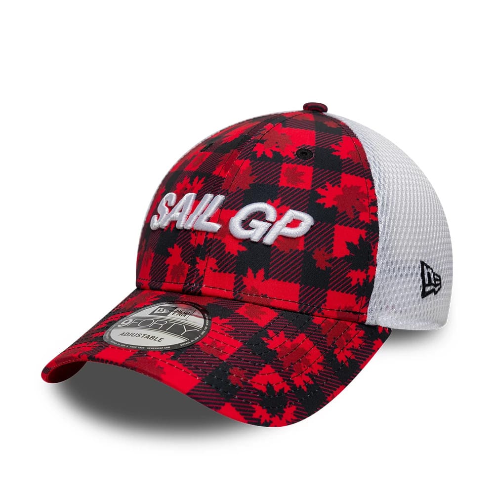 Sail GP Canada Air Event Red 9FORTY Adjustable Cap-klyvox