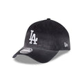 Dodgers MLB Washed Denim Black 9FORTY A-Frame Unstructured Adjustable Cap-klyvox