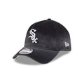 White Sox MLB Washed Denim Black 9FORTY A-Frame Unstructured Adjustable Cap-klyvox
