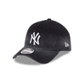 Yankees MLB Washed Denim Black 9FORTY A-Frame Unstructured Adjustable Cap-klyvox