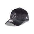 Red Sox MLB Washed Denim Black 9FORTY A-Frame Unstructured Adjustable Cap-klyvox