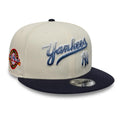 Yankees MLB Ombre Script Light Beige 9FIFTY Snapback Adjustable Cap-klyvox