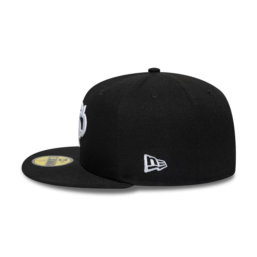 Gettomasa X New Era Black 59FIFTY Fitted Cap-klyvox